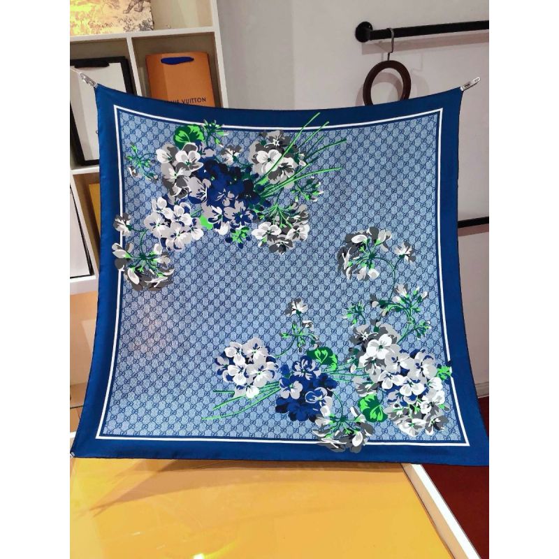 Gucci Square Silk Scarf