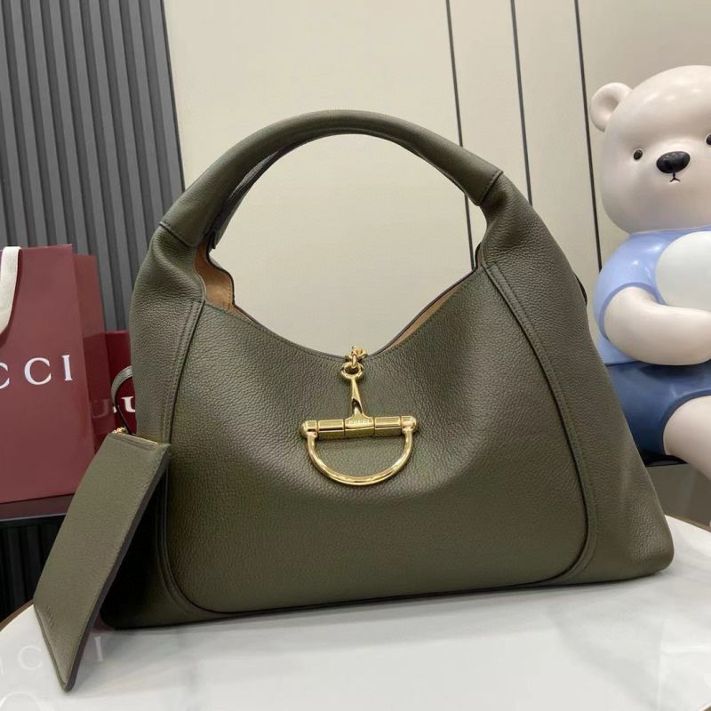 Gucci Softbit Maxi shoulder bag -Forest green