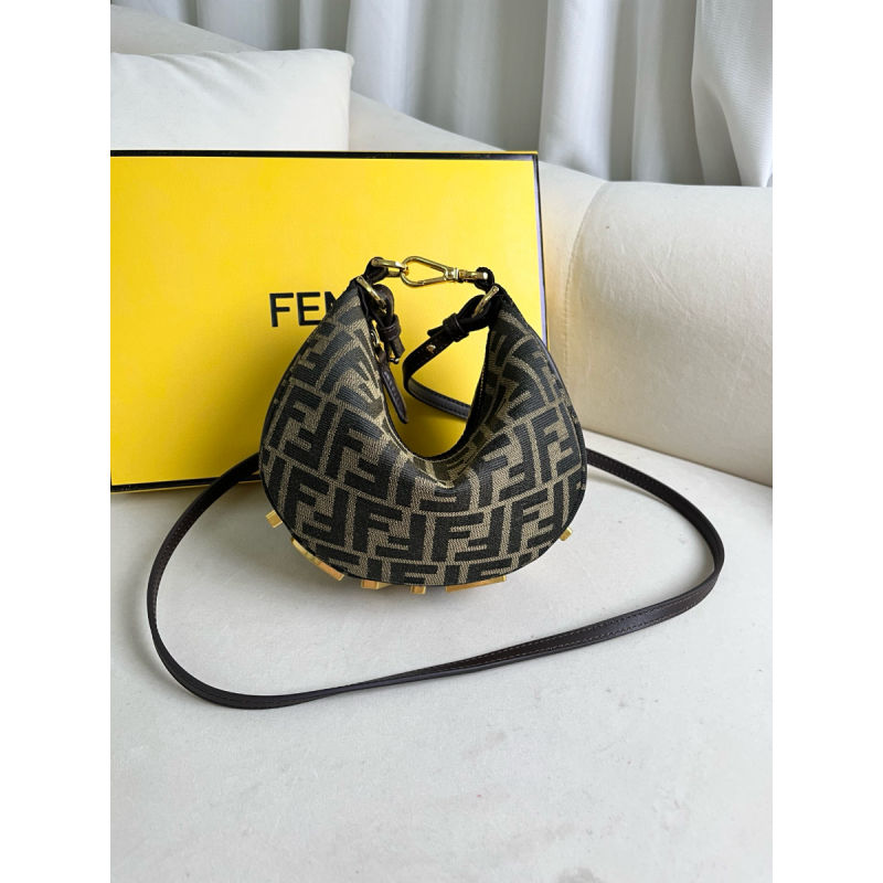 Fendigraphy Mini leather bag 