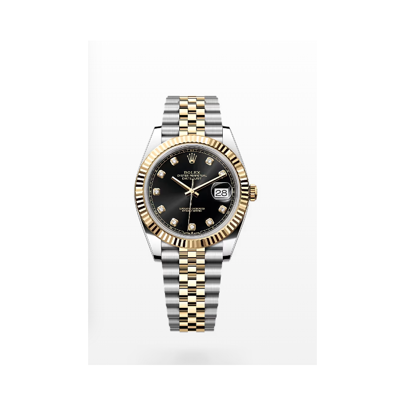 Rolex Datejust 36mm, 41mm, Oystersteel, Diamonds + 18K gold