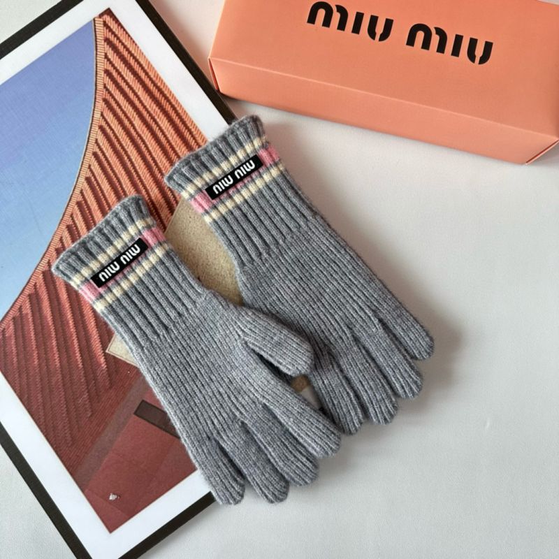 Miu Miu Cashmere Gloves