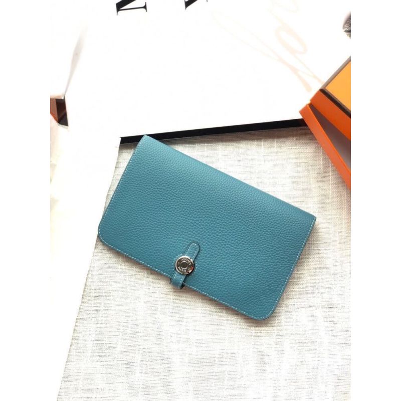 Hermes Dogon GM Large Folded Wallet 