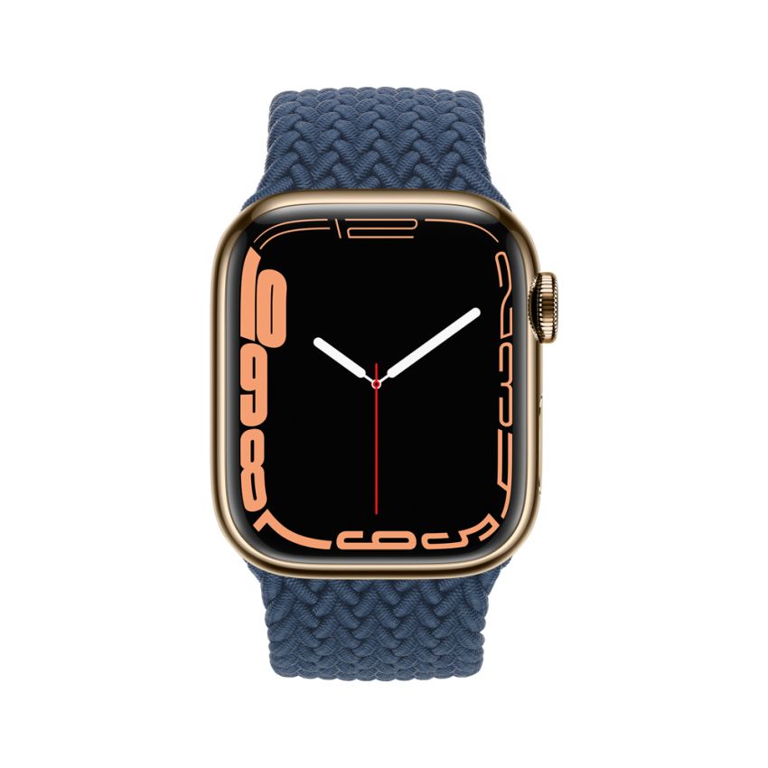 Smart Watch Stainless Steel Case with Braided Solo Loop