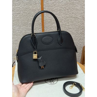 Black Epsom Bolide 31 Gold Hardware