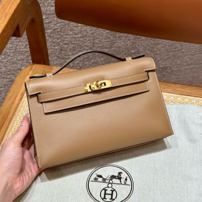 Chai Swift Kelly Pochette Gold Hardware