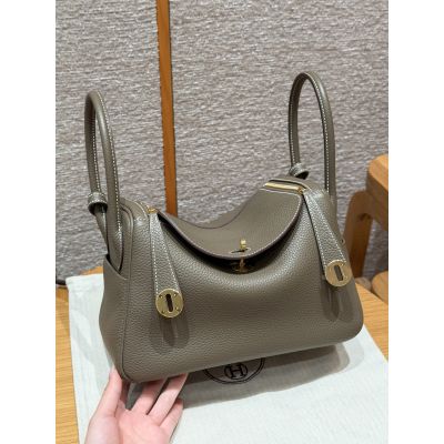 Etoupe Clemence Lindy 26 Gold Hardware