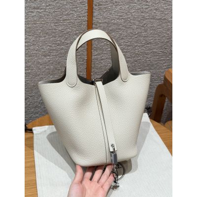 Craie Clemence Picotin Lock 18 Palladium Hardware 