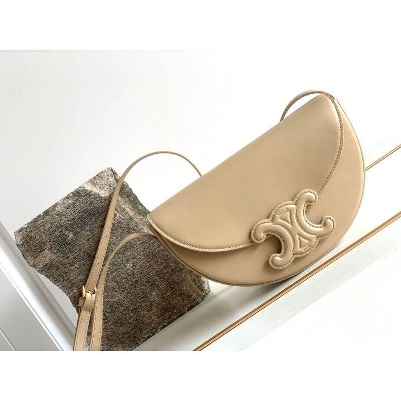 Celine Besace Cuir Triomphe Shoulder Bag