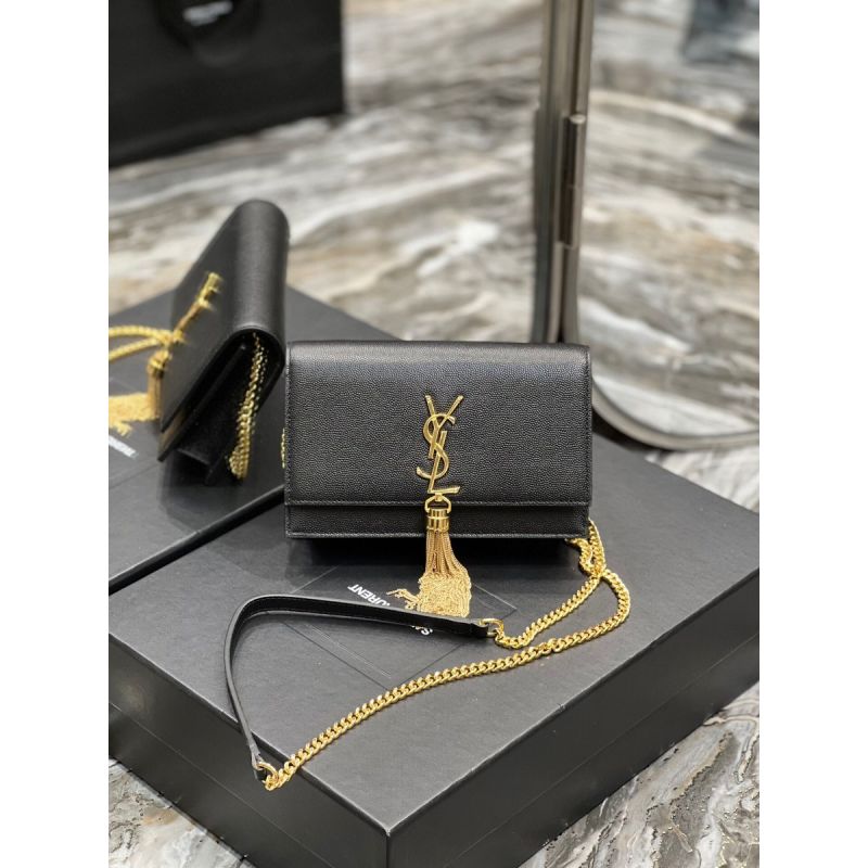 Saint Laurent Kate Chain Wallet 