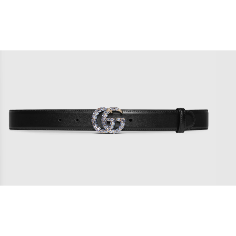 Gucci 30mm Thin Leather belt