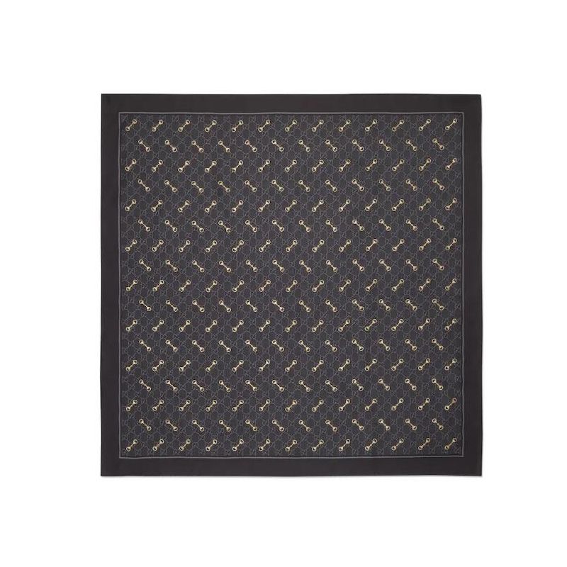 Gucci Square Silk Scarf