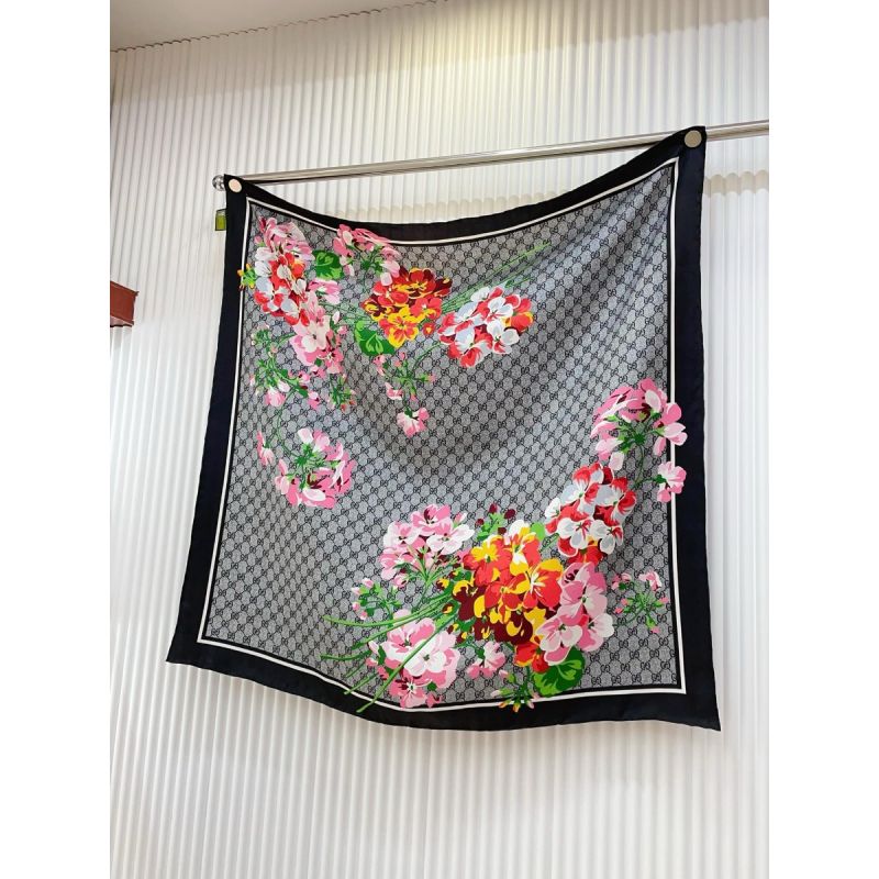 Gucci Square Silk Scarf