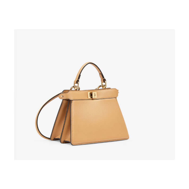 Fendi Peekaboo ISeeU Petite Bag-Tan