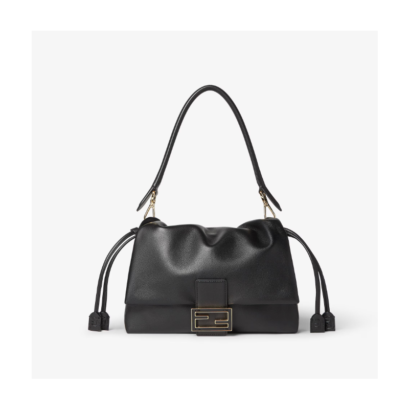 Fendi Mamma Baguette Medium-Black