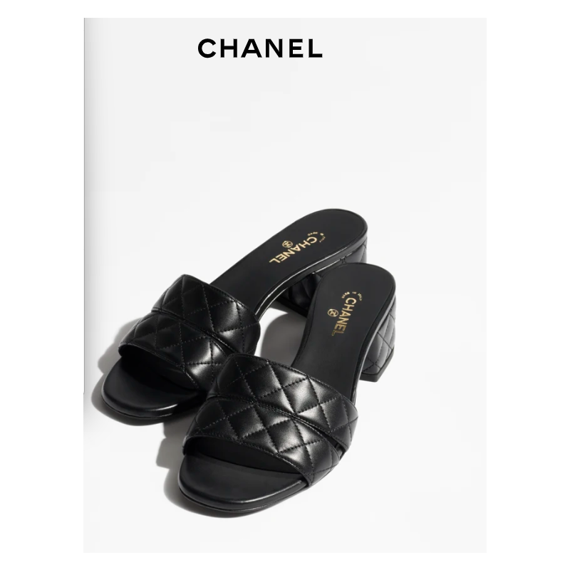 Chanel Lambskin Mules , Size 35-42