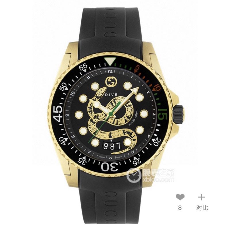 Gucci Original Drive Large Watch 45mm