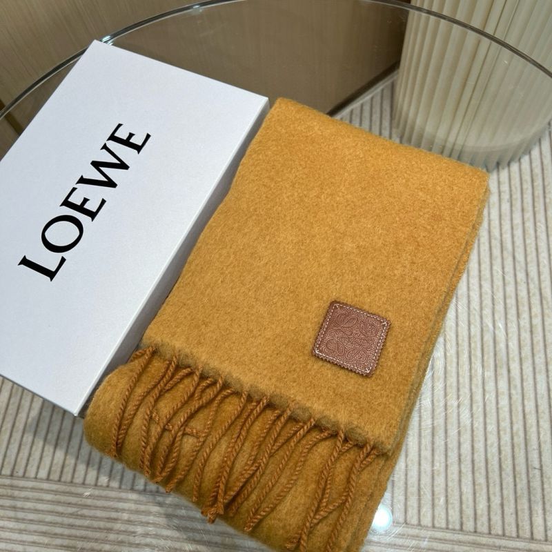 Loewe Mohair and Wool Blend Scarf