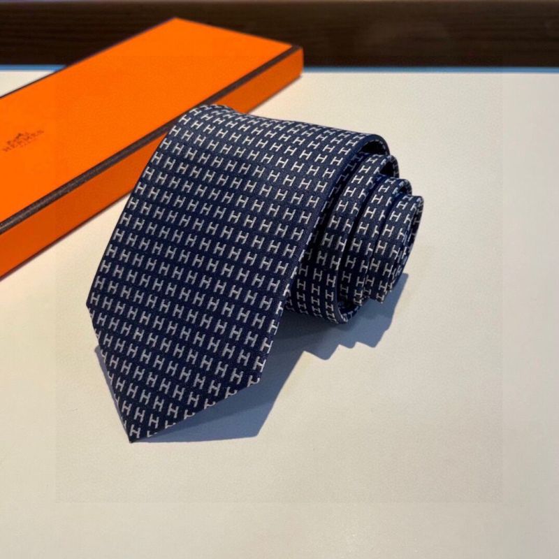 Hermes Silk Necktie