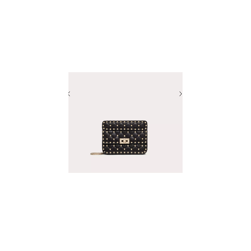Small Nappa Rockstud Spike Bag